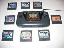 Sega GameGear with some games