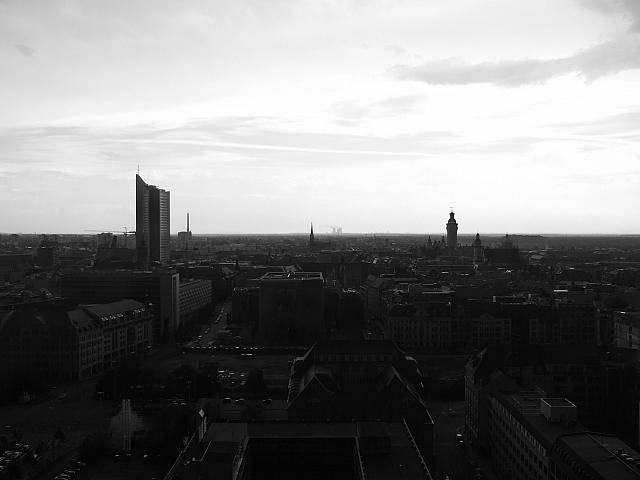 Skyline of Leipzig